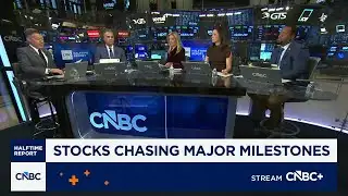 Stocks chase major milestones as S&P, Dow aim for new record highs