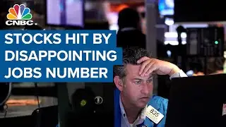 Stocks hit by disappointing jobs number