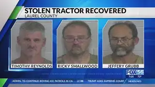 Stolen tractor recovered in London