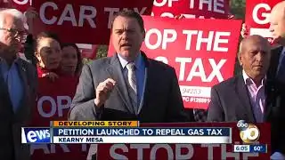 Stop Gas Tax petition drive begins