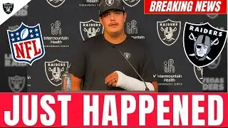 STOP RIGHT THERE! Aidan O’Connell Just DROPPED A BOMBSHELL! #raidersnation