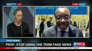 Stop using the term fake news | Vice-Chancellor