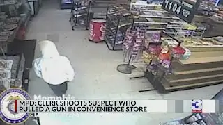 Store clerk shoots suspect after armed robbery attempt: MPD