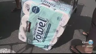 Stores try to re-stock items as ‘panic buying’ continues