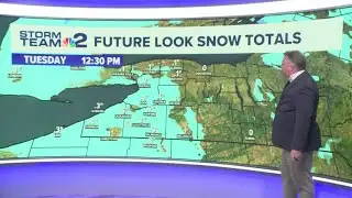 Storm Team 2: Scattered snow showers Tuesday morning
