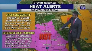 Storm Tracker Forecast: Dangerous heat late week