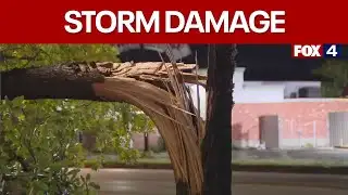 Storms damage homes, Art Fest in Fort Worth
