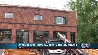 Storms Tear Through Galax Leaving Heavy Damage