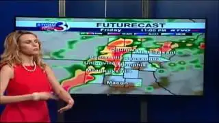 Stormy Night Ahead Then Cloudy Saturday