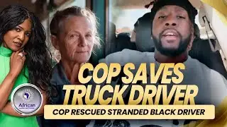 Stranded Truck Driver Saved from Disappearance by Black Cop in a Sundown Town