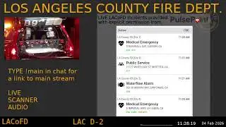 Stream 9 - LACoFD - LA Captain - Ninth Scanner Feed - 04-Feb-2026 - Stream 9