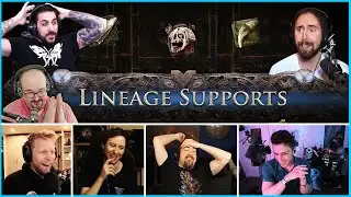 Streamers React to PoE 2 *LINEAGE SUPPORTS* & SUPPORT GEMS CHANGES