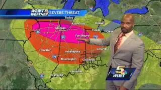 Strong, severe storms possible late, overnight