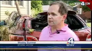 Strong Storms Leave Path Of Damage