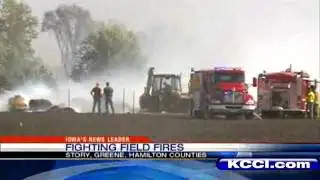 Strong Winds Fuel Field Fires