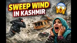 😱😱Strong winds Sweep Srinagar Uptown😱😱