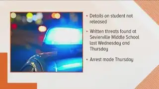 Student charged in connection to Sevier County threat
