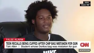 Student handcuffed after Doritos bag mistaken for a gun