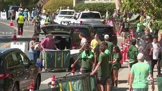 Student move-in underway at Cal Poly ahead of fall quarter
