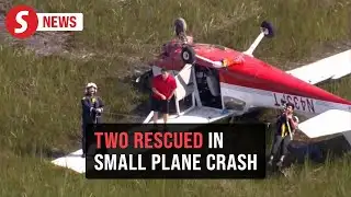 Student pilot, instructor rescued after plane crashes in Florida