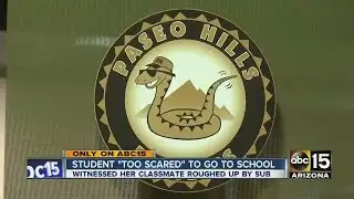 Student “too scared” to go to school