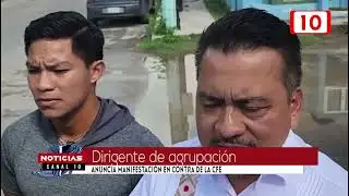 Students at student dormitories warn of a protest against CFE on December 10th