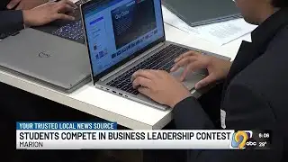 Students gather at Linn-Mar High School for business leadership conference