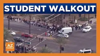 Students hold walkout, demonstration at Chandler High School