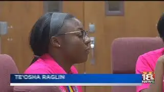 Students Recognized After Presentation