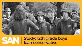 Study: 12th grade boys lean conservative, but not politically invested