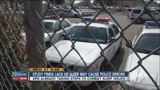 Study: Lack of sleep may cause police errors