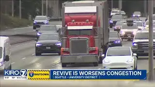 Study shows Revive I-5 creating more congestion, longer commute times