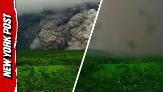 Stunning Timelapse Shows Mount Semeru Volcano