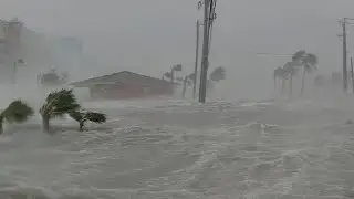 Stunning video shows destructive power of Hurricane Ian