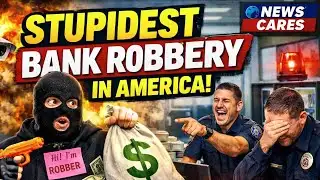 Stupidest Bank Robbery in America | News Cares #robbery