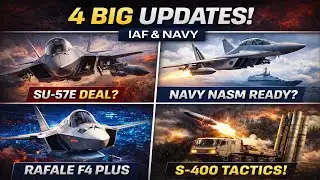 Su-57 Day-One Strike, Rafale F4 Plus & S-400 Deception – India’s Silent War Plan