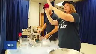 Sub Zero Ice Cream on Sarasota, FL news for STEM presentations
