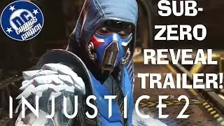 SUB-ZERO REVEALED! Injustice 2 DLC Gameplay Trailer