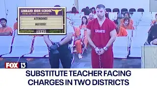 Substitute teacher arrested, crosses line with Hillsborough, Manatee students