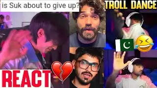 SUK React PMGC Heartbreak 💔🥺 Joker, Snax SHOCKED 😨 Neyoo troll Dance 🇵🇰🤣