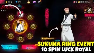 Sukuna Ring Event 10 Spin Luck Royal Event 🔥
