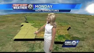 Summer-like heat to start the work week