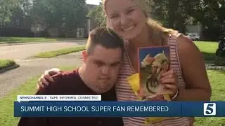 Summit High community remembers superfan who died from COVID-19