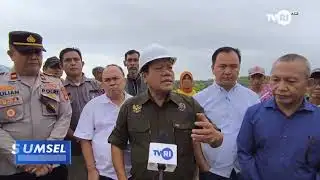 SUMSEL HARI INI - WARGA DAN PERUSAHAAN TINJAU LAHAN SENGKETA