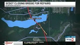 Sumter County bridge to close temporarily, starting next week, for repairs