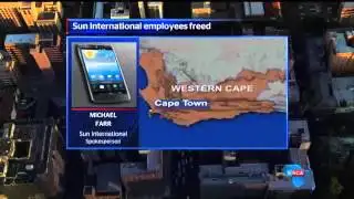 Sun International employees freed