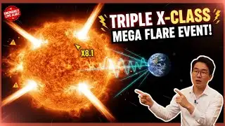 Sun Unleashes X8.1 Flare! Triple X-Class Solar Storm Could Trigger Carrington Event