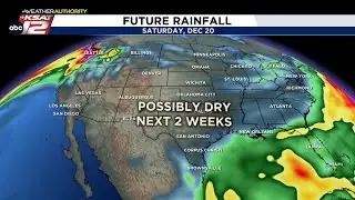 SUNDAY FORECAST: Breezy, sunny, & warm