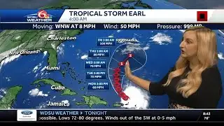 Sunday morning tropical update