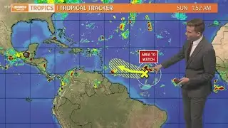 Sunday Morning Tropical Update: Tropical wave in Atlantic